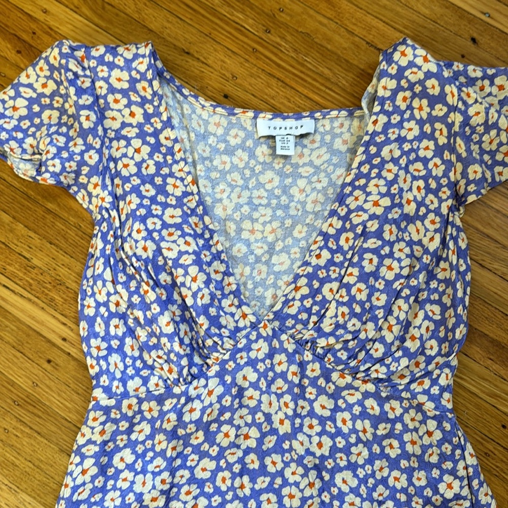 TopShop silk Blouse - Picture 3 of 4